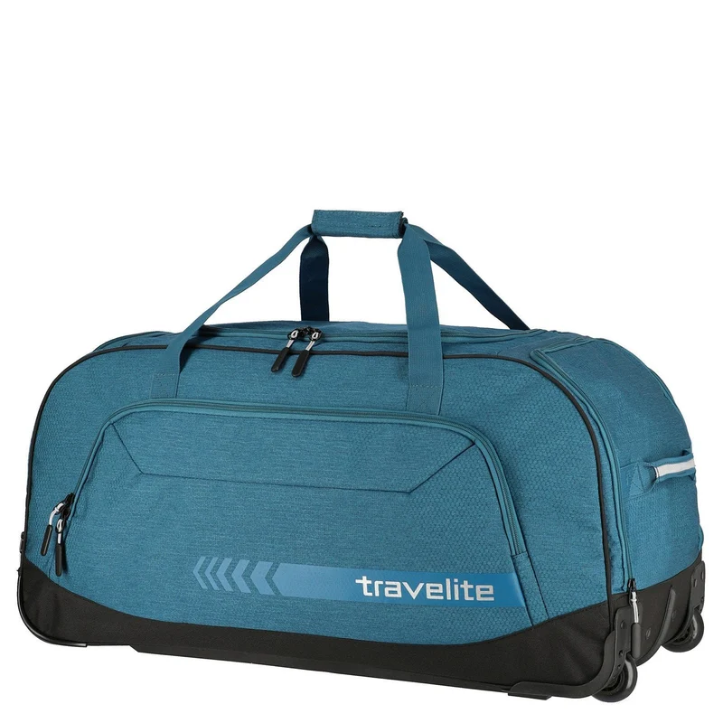 Travelite Kick-Off - Bolsa de viaje con ruedas 77 cm XL (petrol)