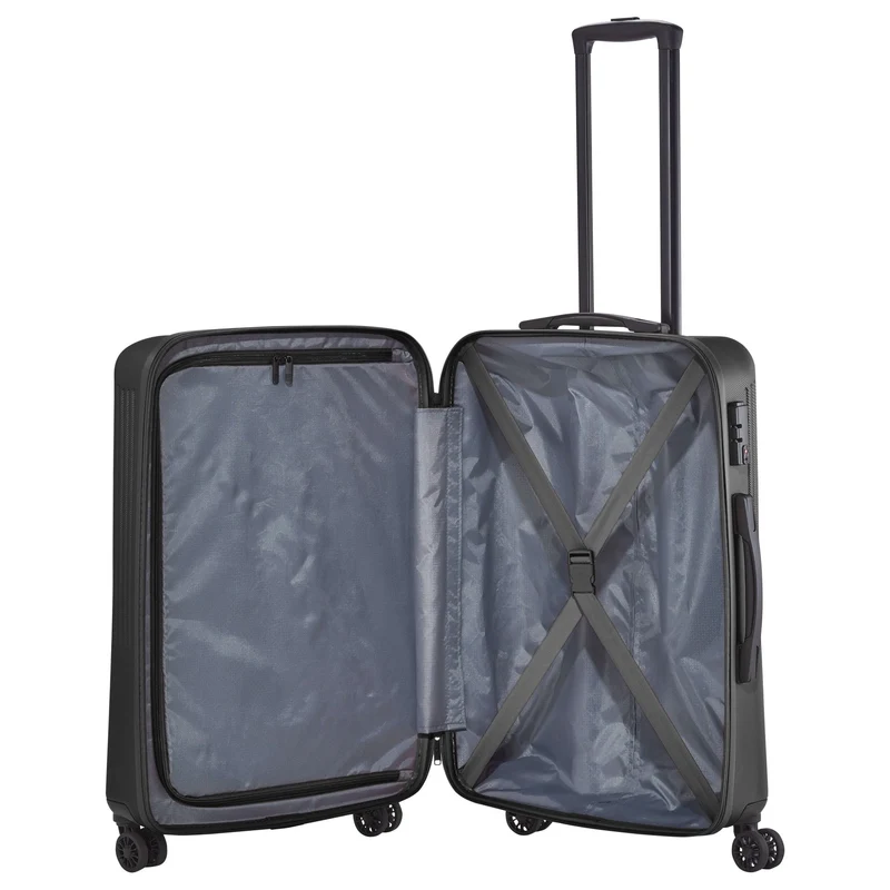 Travelite Bali - Trolley mediano con 4 ruedas 67 cm (black)