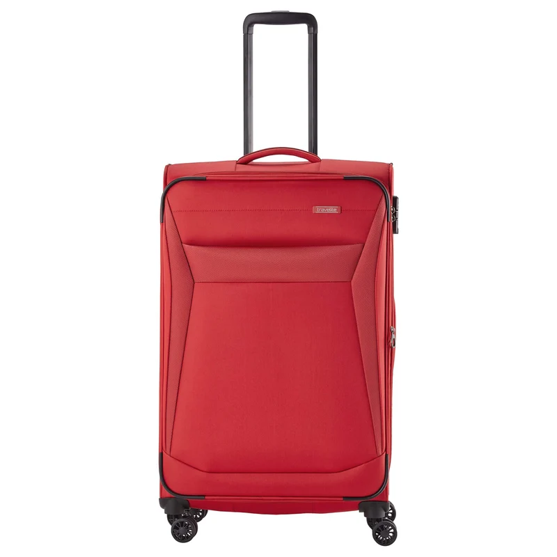 Travelite Chios - Trolley de 4 ruedas L 78 cm expandible (rot)