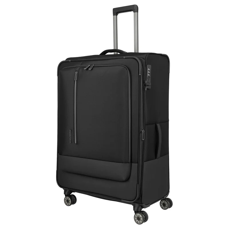Travelite Crosslite - Trolley XL de 4 ruedas 81 cm expandible (schwarz)