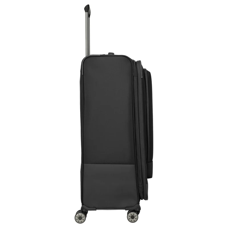 Travelite Crosslite - Trolley XL de 4 ruedas 81 cm expandible (schwarz)