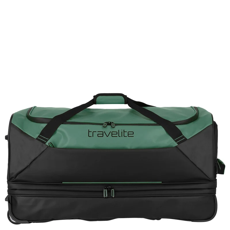 Travelite Basics - Bolsa de viaje con ruedas Plane 98/119L 70 cm expandible (grün)