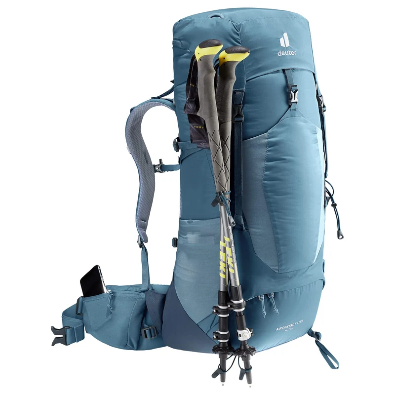 Deuter Aircontact Lite 40 + 10 - Mochila de trekking 73 cm (atlantic-ink)