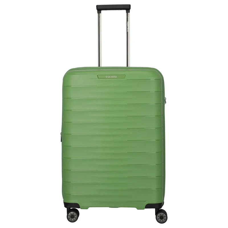 Travelite Mooby - Trolley de 4 ruedas M 66 cm expandible (grün)