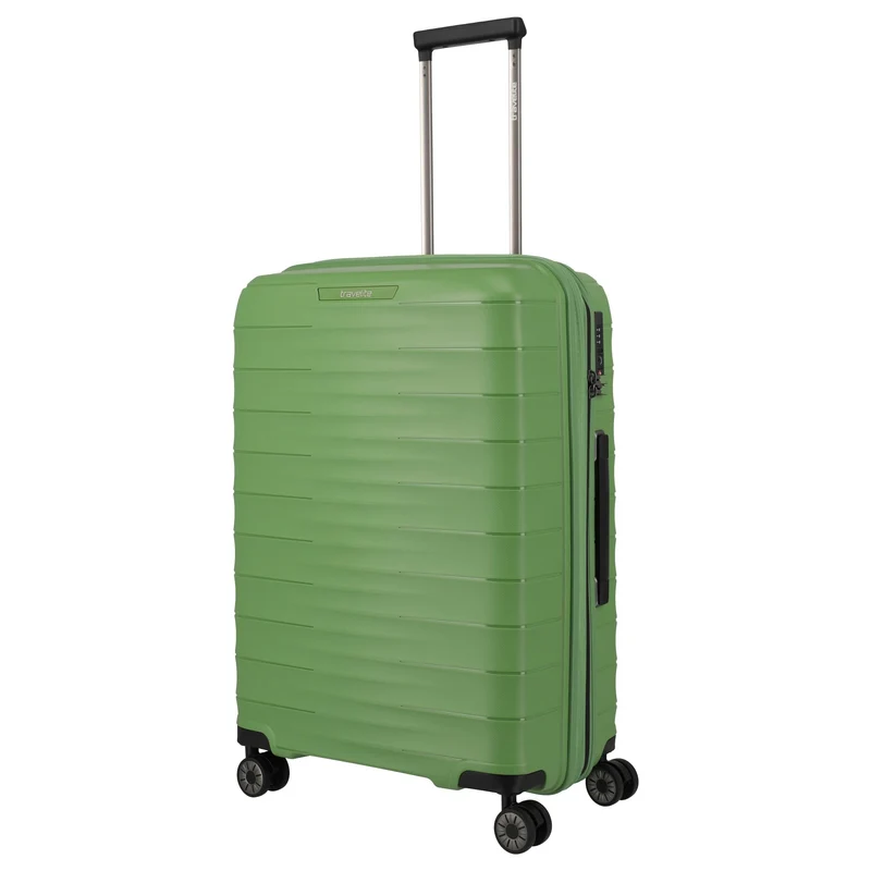 Travelite Mooby - Trolley de 4 ruedas M 66 cm expandible (grün)