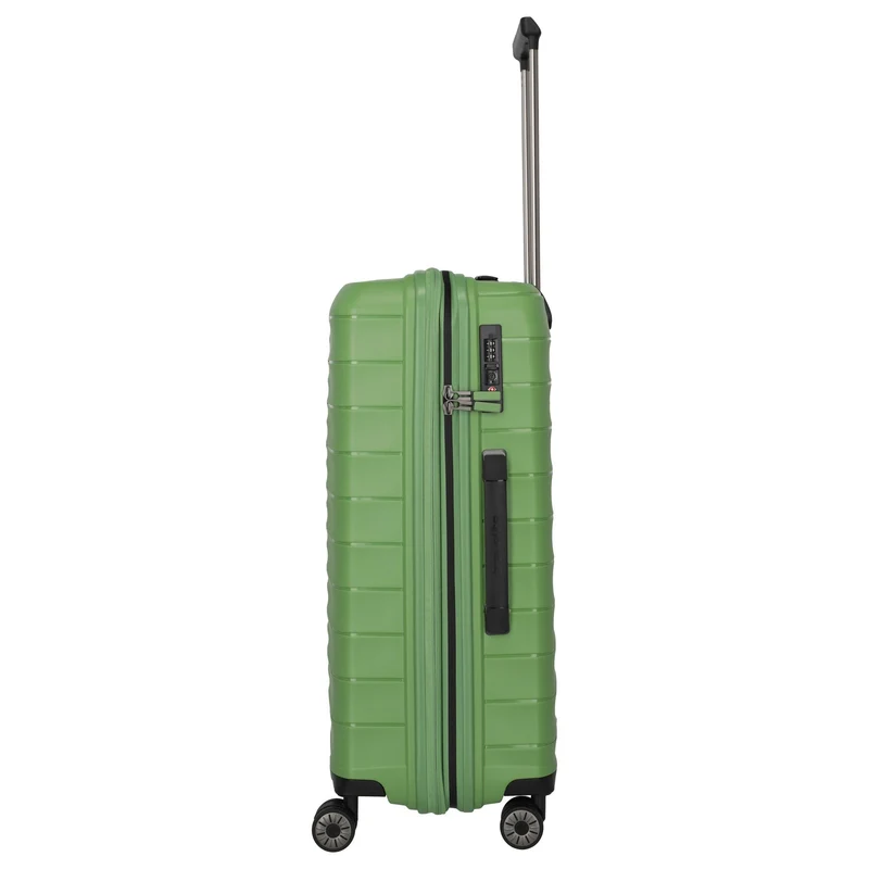 Travelite Mooby - Trolley de 4 ruedas M 66 cm expandible (grün)