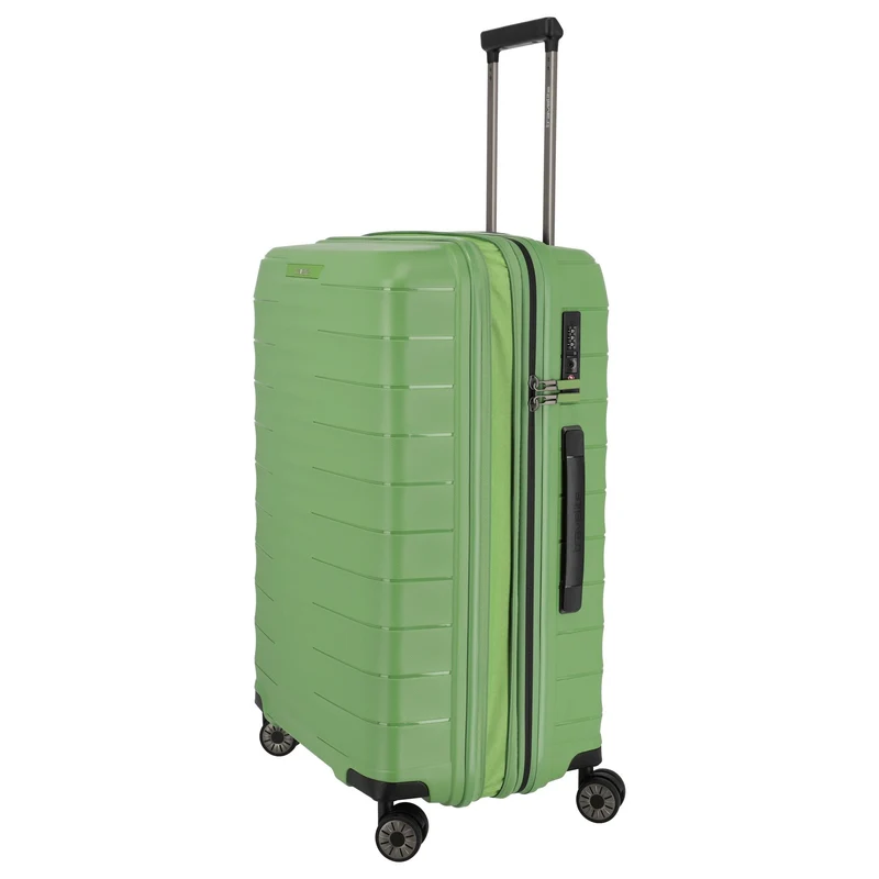 Travelite Mooby - Set de trolley con 4 ruedas L/M/S 3 piezas extendido (grün)