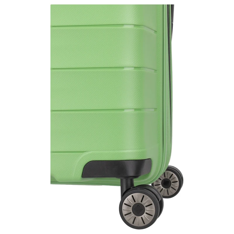 Travelite Mooby - Set de trolley con 4 ruedas L/M/S 3 piezas extendido (grün)