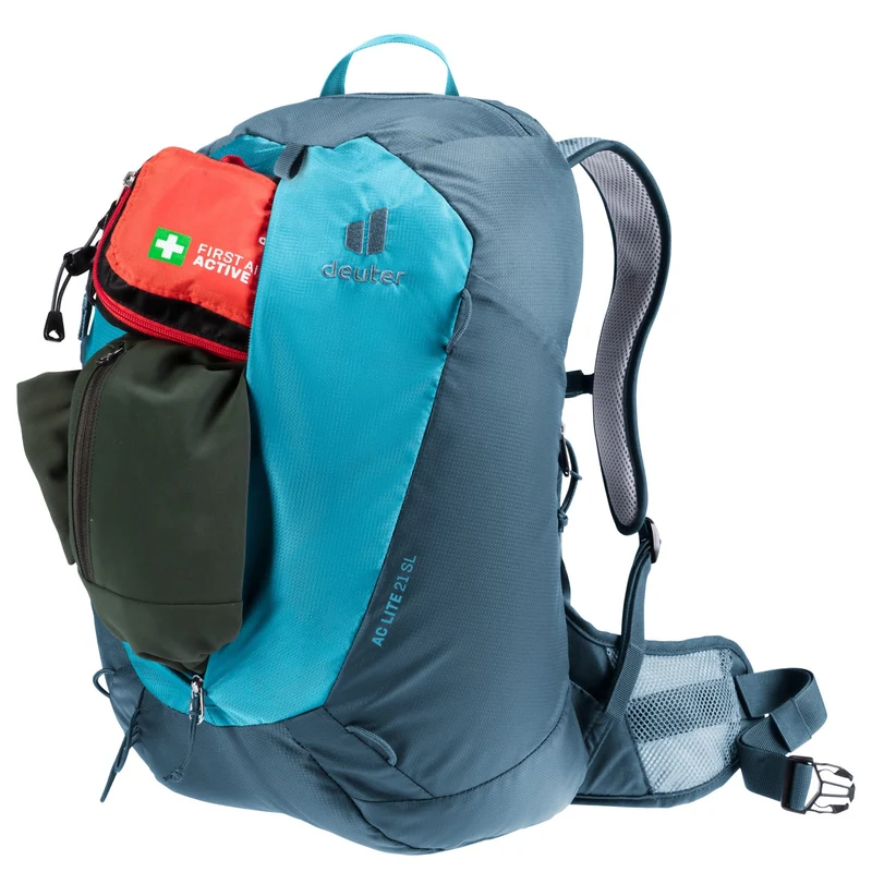 Deuter AC Lite 21 SL - Mochila de senderismo para mujer 48 cm (lagoon-atlantic)