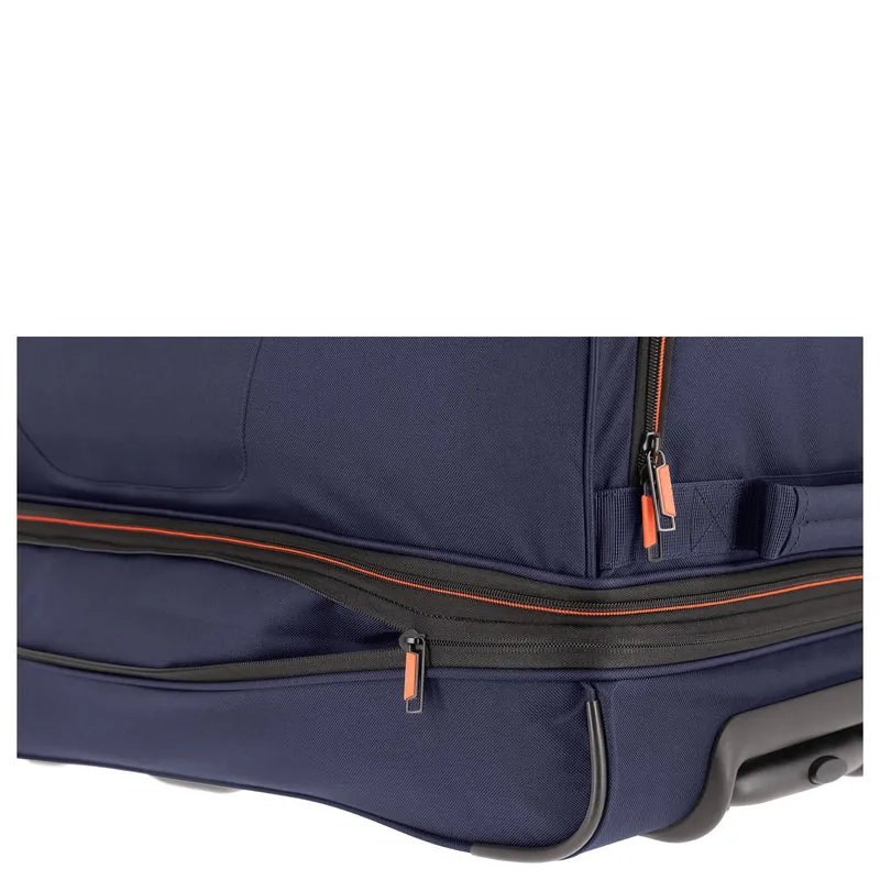 Travelite Basics - Bolsa de viaje con ruedas 98/119L 70 cm expandible (navy)