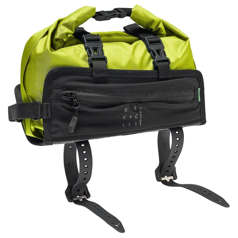 Vaude Bike Bags Trailguide II 3 - Bolsa de cuadro (Bikepacking) 28 cm (bright green/black)