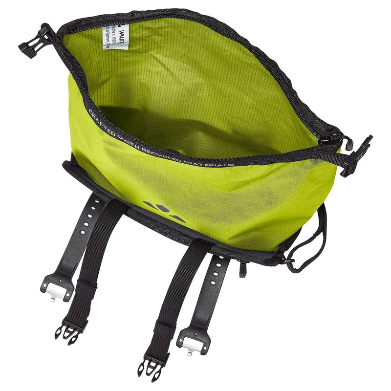 Vaude Bike Bags Trailguide II 3 - Bolsa de cuadro (Bikepacking) 28 cm (bright green/black)