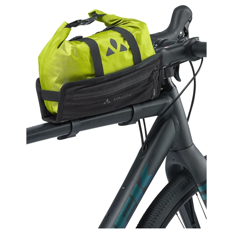 Vaude Bike Bags Trailguide II 3 - Bolsa de cuadro (Bikepacking) 28 cm (bright green/black)
