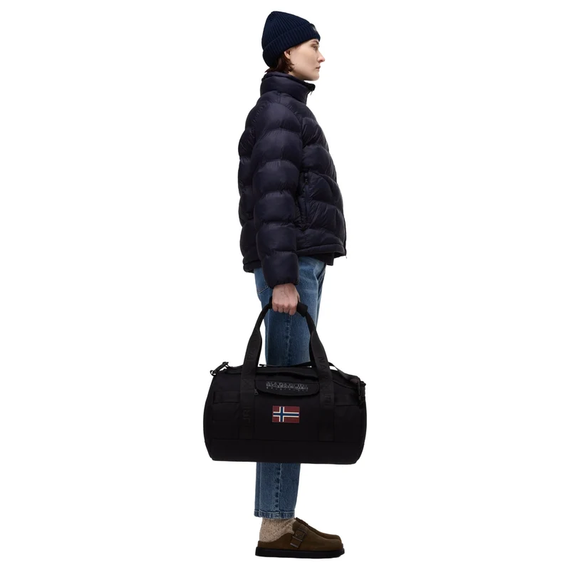 Napapijri Bering Travel - Bolsa de viaje S 46 cm (black beauty)
