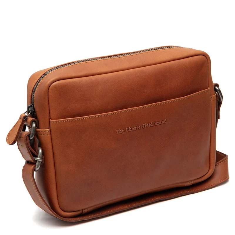 The Chesterfield Brand Westmere - Bolso de hombro 23 cm (cognac)