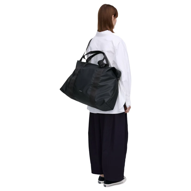 Sandqvist Stream Weekender Bag - Bolsa de viaje 55 cm (black)