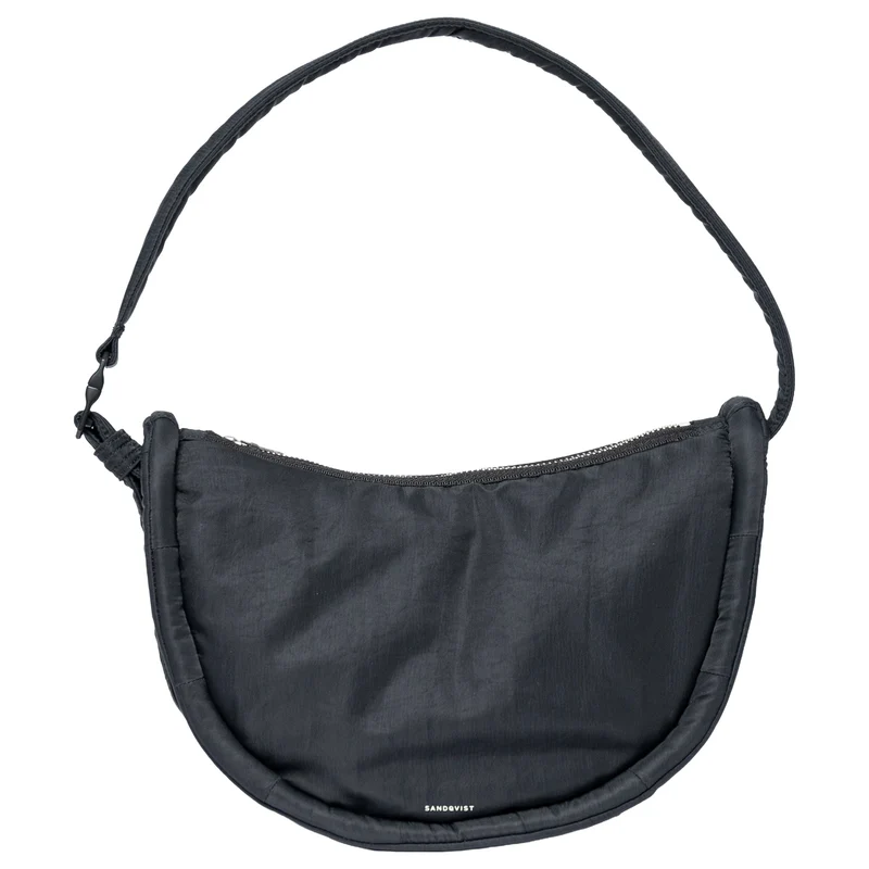 Sandqvist Curve Half Moon Bag S - Bolso bandolera 26 cm (black)
