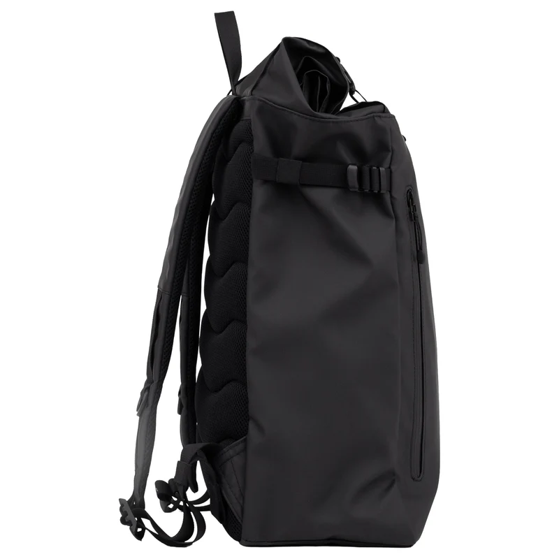 Sandqvist Stream Slim Rolltop - Mochila 16" 65 cm (black)