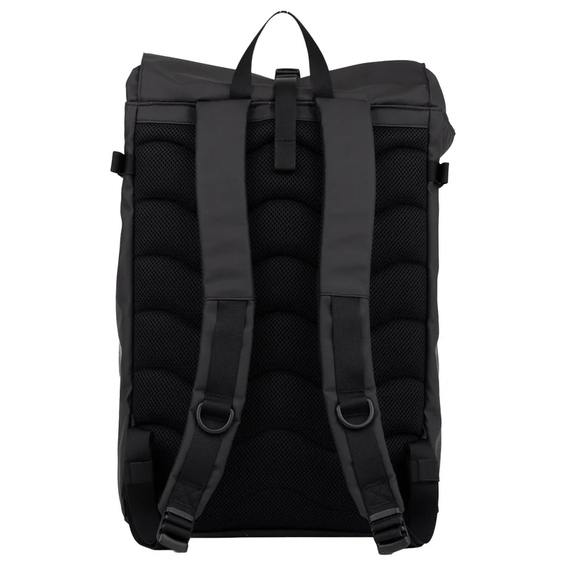 Sandqvist Stream Slim Rolltop - Mochila 16" 65 cm (black)