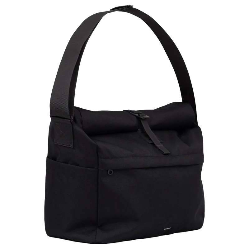 Sandqvist Icon Messenger Bag - Bolso bandolera 14" 49 cm (black)