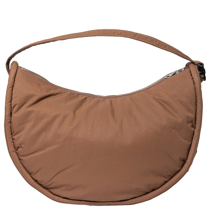 Sandqvist Curve Half Moon Bag L - Bolso bandolera 42 cm (dark taupe)