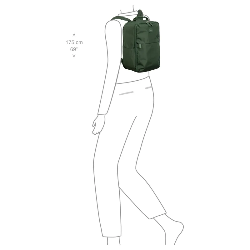Brics Positano - Mochila 40 cm (emerald green)