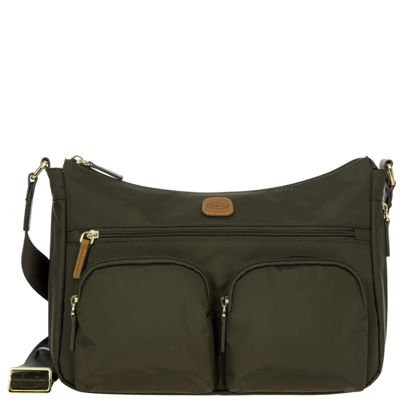 Brics X-Bag Shopper M - Bolso de hombro 34 cm (olive)