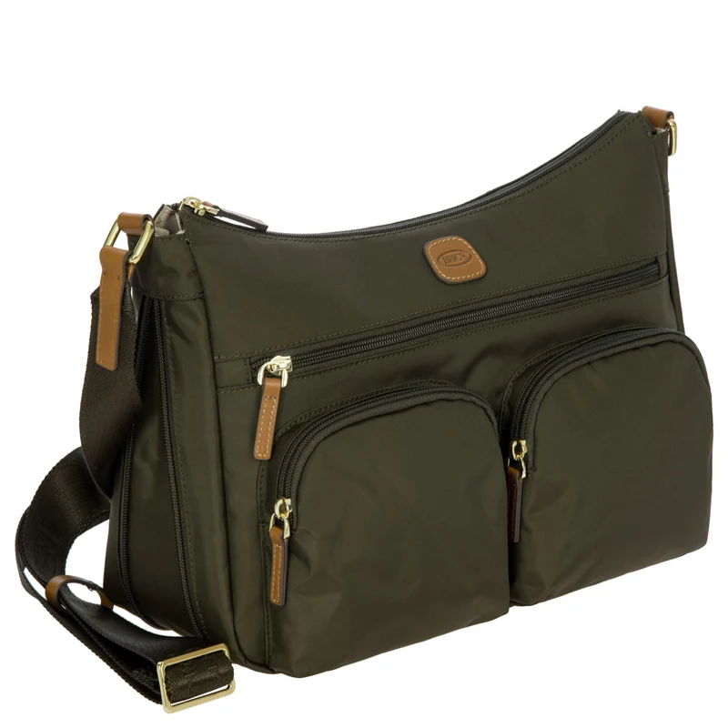 Brics X-Bag Shopper M - Bolso de hombro 34 cm (olive)