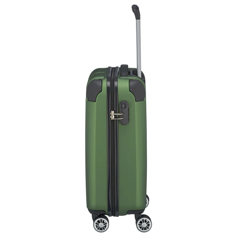 Travelite City - Trolley de cabina con 4 ruedas S 55 cm (green)