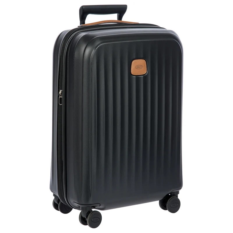 Brics Taormina - Trolley de cabina S 55 cm expandible USB (schwarz)