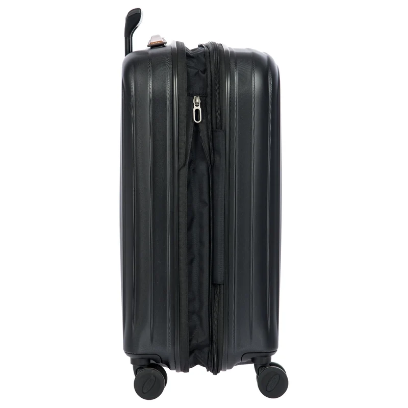 Brics Taormina - Trolley de cabina S 55 cm expandible USB (schwarz)
