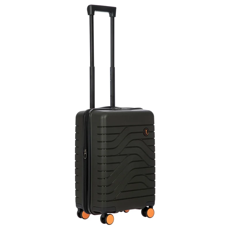 Brics BY Ulisse - Trolley de cabina de 4 ruedas 55 cm expandible (olive)