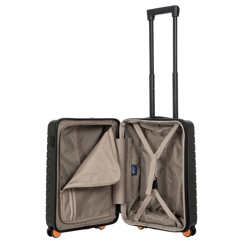 Brics BY Ulisse - Trolley de cabina de 4 ruedas 55 cm expandible (olive)