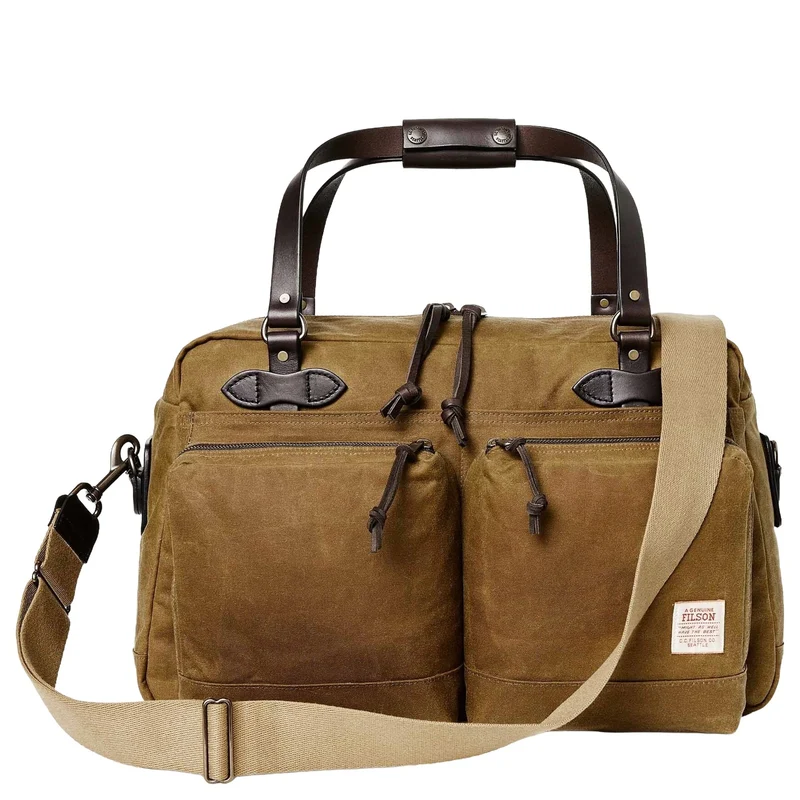 Filson 48 Hour Tin Cloth - Bolsa de viaje 48 cm (dark tan)