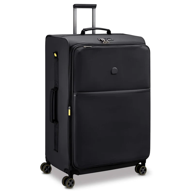 Delsey Paris Turenne Soft - Trolley de 4 ruedas 83 cm expandible (schwarz)