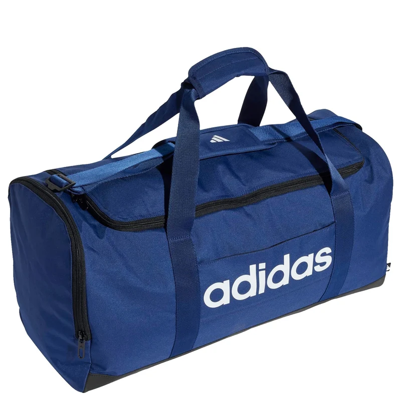 adidas Linear - Bolsa deportiva M 56 cm (darkblue/white)
