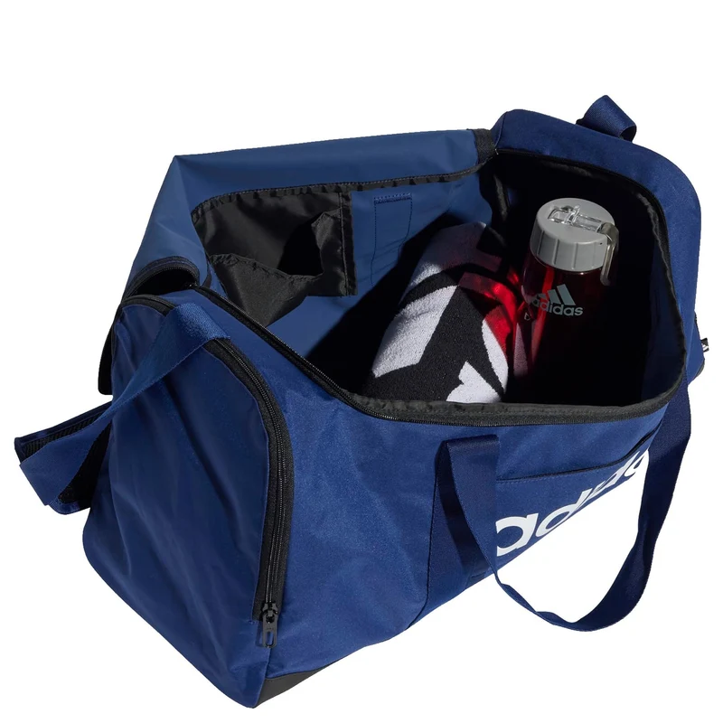 adidas Linear - Bolsa deportiva M 56 cm (darkblue/white)