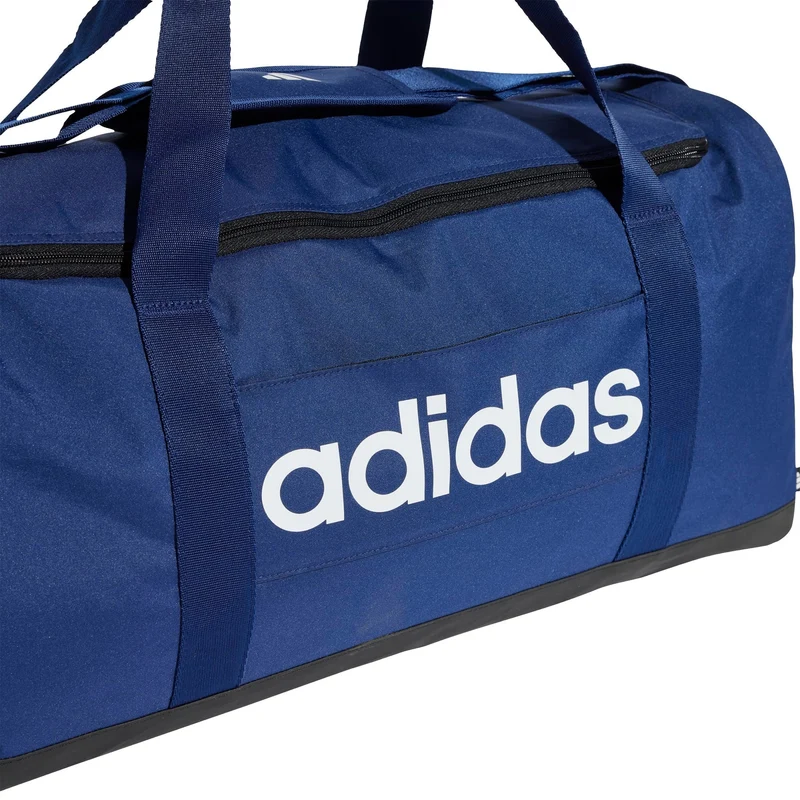 adidas Linear - Bolsa deportiva M 56 cm (darkblue/white)