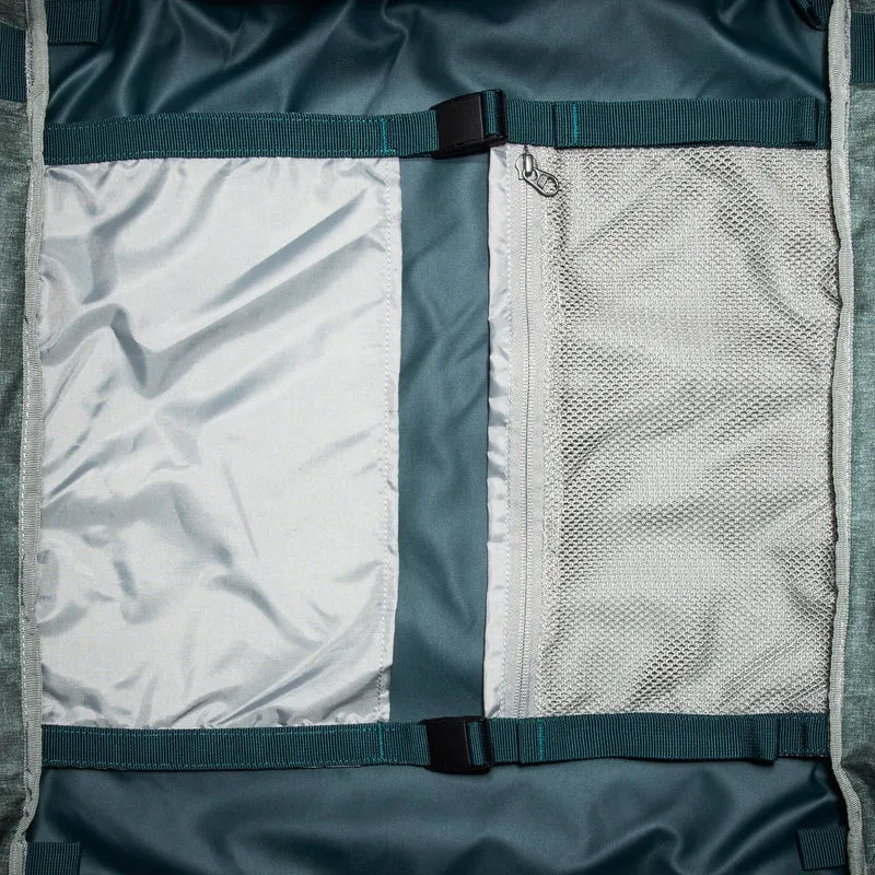 Tatonka Duffle Roller 140 - Bolsa de viaje con ruedas 87 cm (sage green)