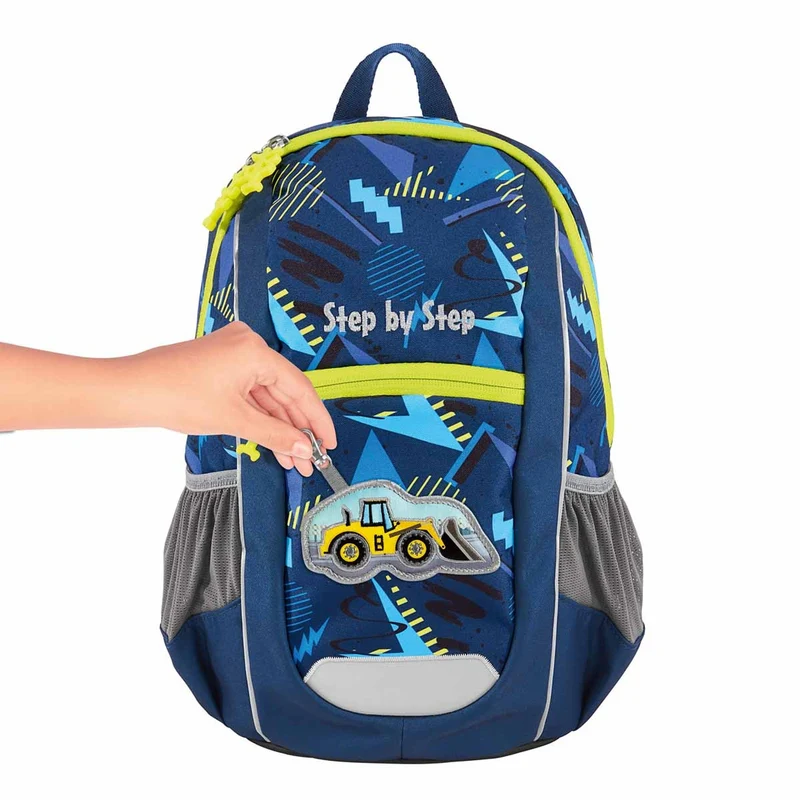 Step by Step KIGA Maxi - Set de mochila 2 piezas (Bagger Bobby)
