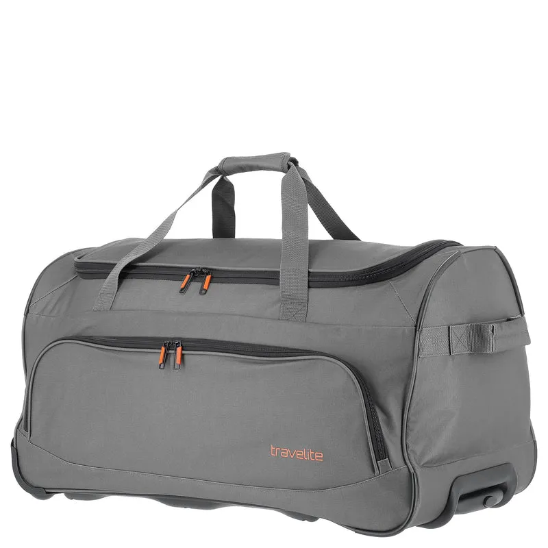 Travelite Basics Fresh - Bolsa de viaje con ruedas 89L 71 cm (anthrazit)