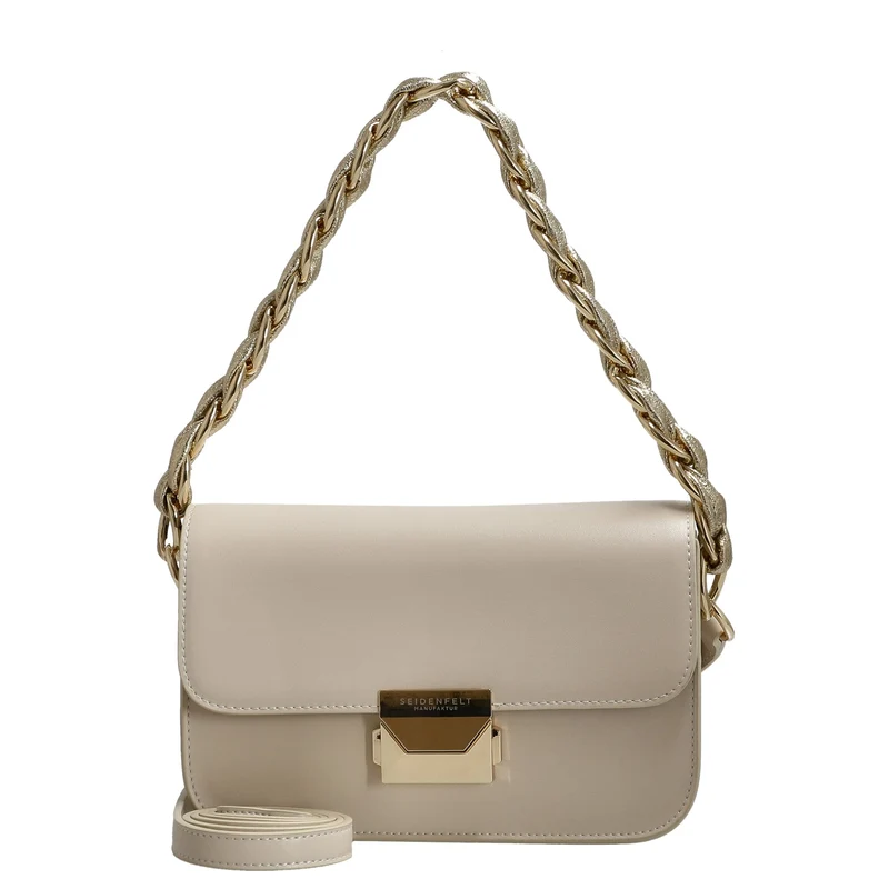 Seidenfelt Hallila Boxy Crossbag - Bolso bandolera 21 cm (beige)