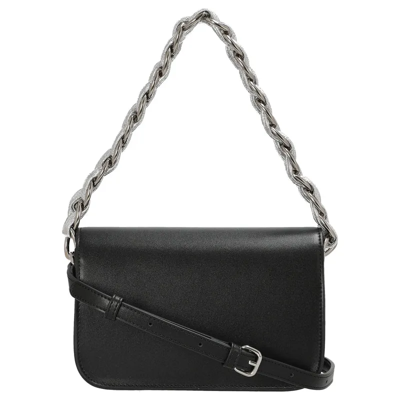 Seidenfelt Hallila Boxy Crossbag - Bolso de hombro 21 cm (black)