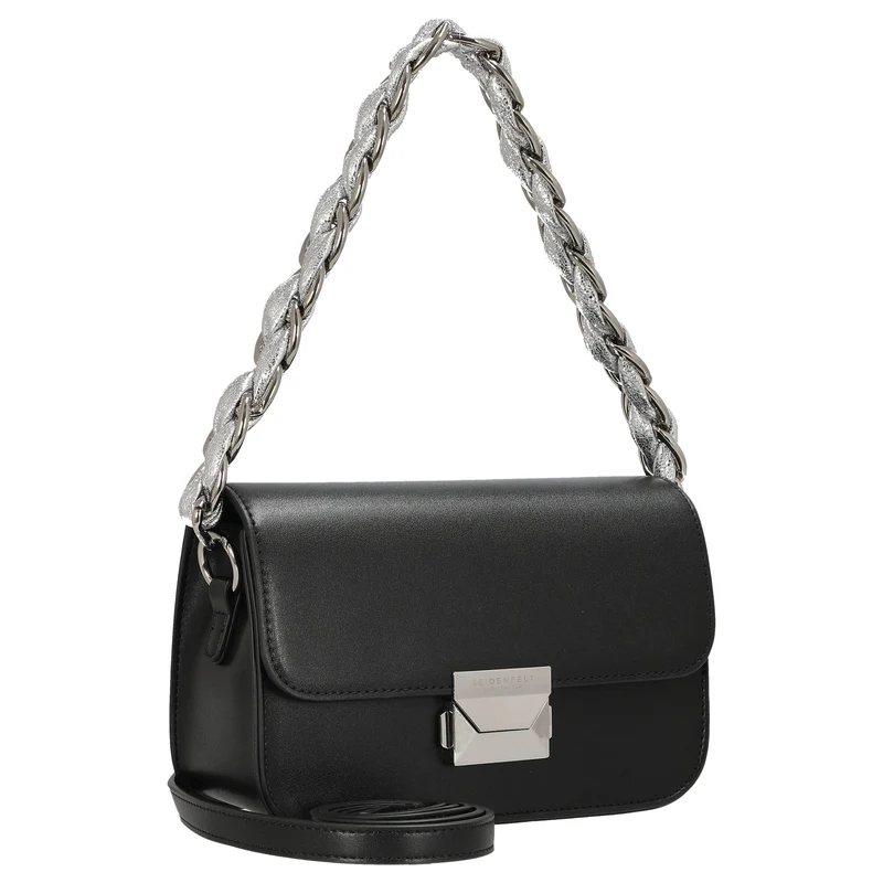 Seidenfelt Hallila Boxy Crossbag - Bolso de hombro 21 cm (black)