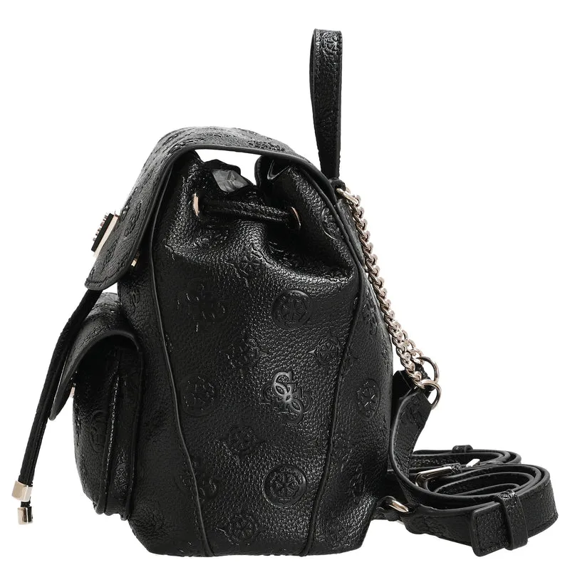 Guess Cresidia II SML - Mochila (logo negro)