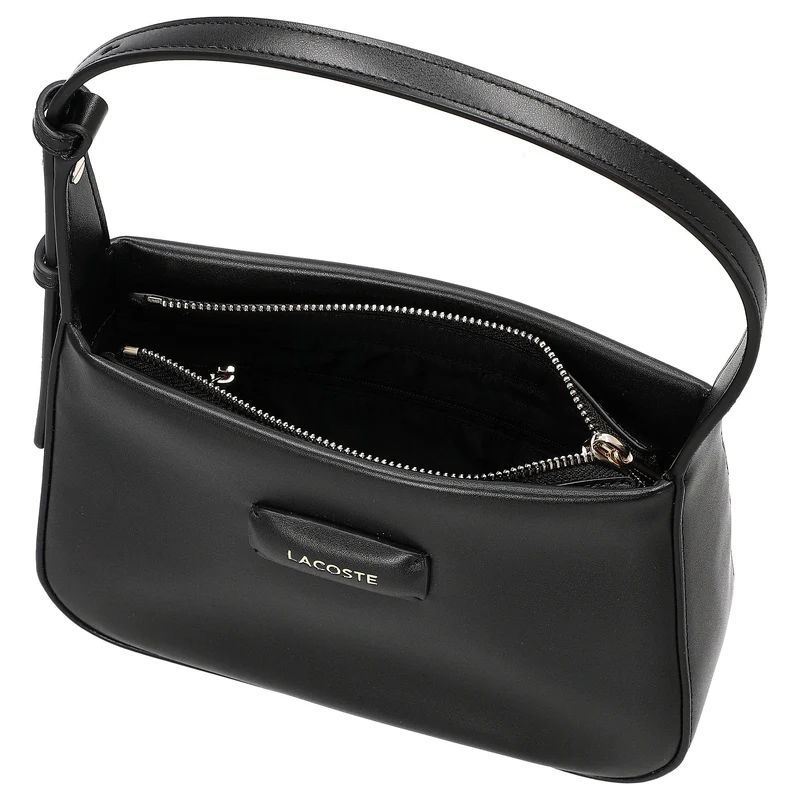 Lacoste Hobo Bag S - Bolso bandolera 23 cm (noir)