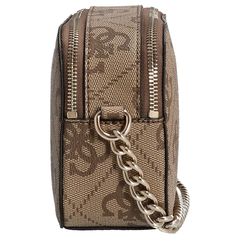 Guess Noelle II Crossbody - Bolso bandolera 20 cm (logo color latte)