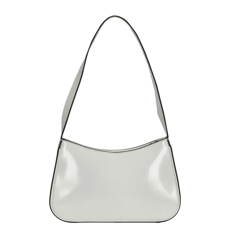 Guess Arnela Top Zip - Bolso de hombro 26 cm (white)