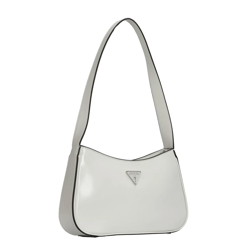 Guess Arnela Top Zip - Bolso de hombro 26 cm (white)