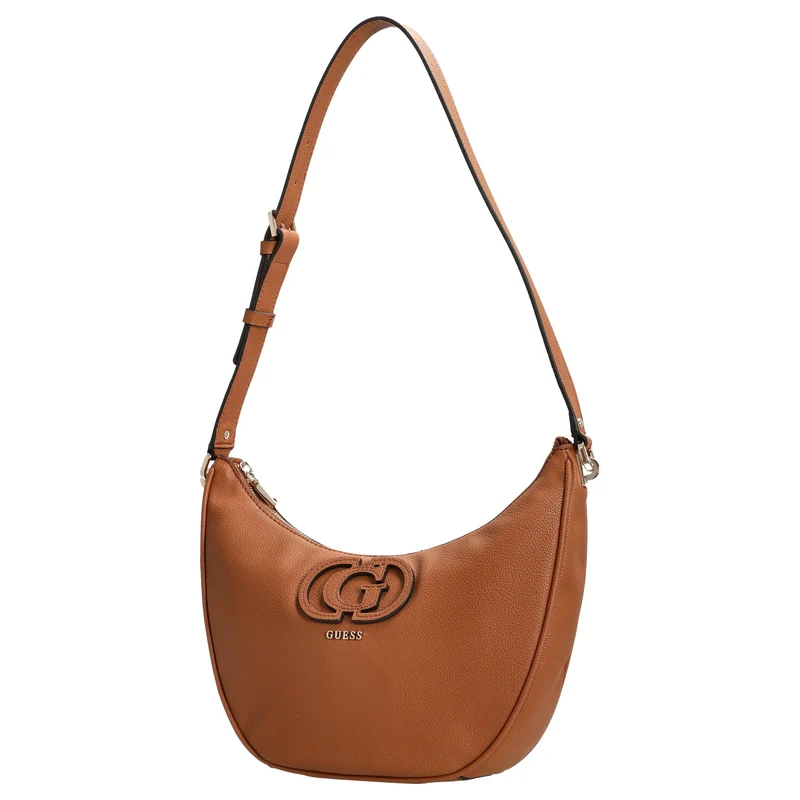 Guess Calebra Hobo - Bolso bandolera 19 cm (cognac)